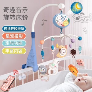 Детские игрушки 0-1 лет, шумовая музыка кружит, чтобы успокоить новорожденных