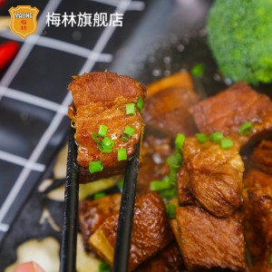 Shanghai Meilin Консервированная тушеная свинина с подогревом для быстрого приготовления блюд 340 г проверенных временем китайских брендов
