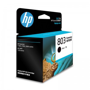HP803 чёрный картридж