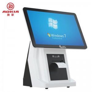 收银机一体机外卖接单收款机超市小型收银台电脑