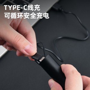 강한 빛 작은 손전등 충전 방수 손전등 