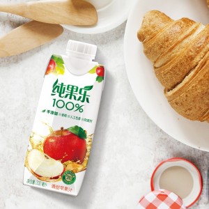 сок яблочный 100% фруктовый напиток ящик 330ml * 12