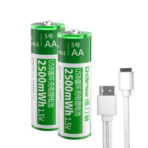 Delipow USB зарядный элемент 5 \ литиевый элемент 1.5V