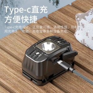 мощная фара ночного лова дальний огонь USB заряженная шахтерская лампа