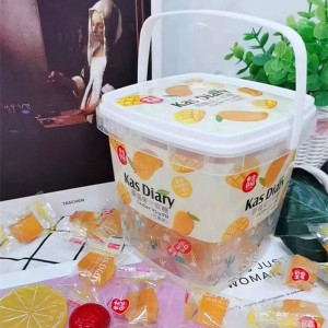 мармеладный сок аморфо тянучка 208g бочка фруктовый аромат конфеты