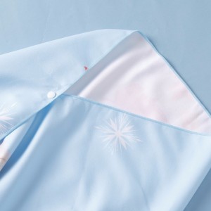 디즈니 어린이 목욕수건 엘사 공주 여자 어린이 모래수건 속건 휴대용 해변 옷 갈아입기 모래수건 수건 