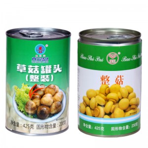 草蘑菇口蘑罐头 食用菌罐头