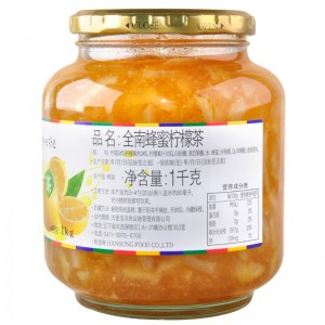 южный мед лимонный чай 1 кг с фруктовым мясом