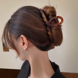 туманная мука шлифовать песок высокочувствительная акула зажим туба заколка женский затылок