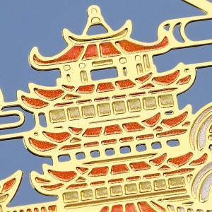 художественная и металлическая закладка изящная украшение старинный ветер сувенир классический китайский ветер