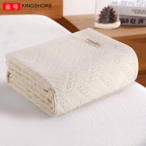 100% cotton towel quilt thickened blanket 100% cotton blanket