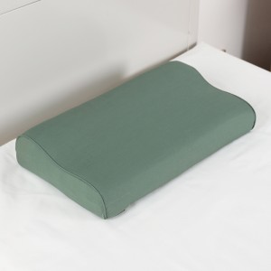 Slightly hard pillow core Military green hard cotton pillow for dormitory