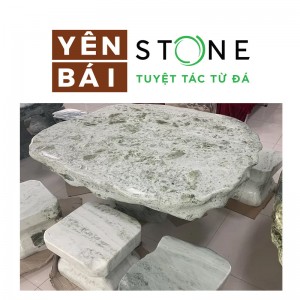 颜柏天然石桌椅