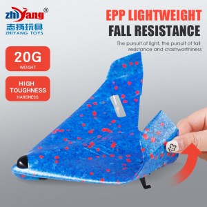 Fall-resistant and play-resistant remote-controlled aircraft model