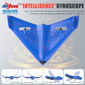 Fall-resistant and play-resistant remote-controlled aircraft model