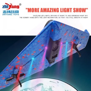 Fall-resistant and play-resistant remote-controlled aircraft model