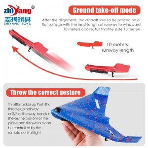 Fall-resistant and play-resistant remote-controlled aircraft model