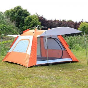 外露營帳篷野營野餐野外加厚防雨防曬帳篷室內兒童地鋪帳篷