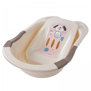 Newborn baby bath tub with bath bed sitting and lying double use for 0-6 years old