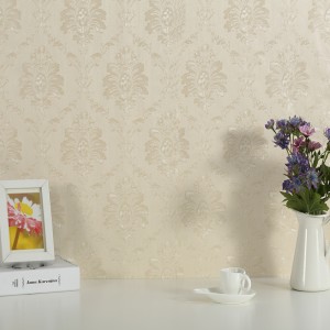 Wallpaper thickened waterproof and moisture-proof self-adhesive decoration color film paper embossing printing
