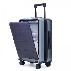 Suitcase Trolley Case boarding case men&#039;s and women&#039;s business front opening suitcase