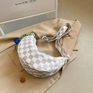 Summer Leisure Canvas bag large capacity messenger bag dumpling bag small bag