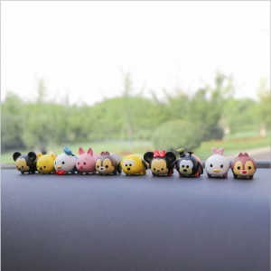 Car accessories Center console accessories Cartoon doll decorations