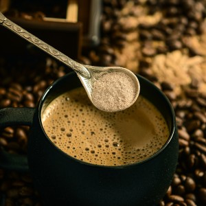 咖啡城进口白咖啡 特浓咖啡粉 脱脂奶粉调配 醇香浓郁