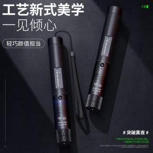 Strong light flashlight laser pen green light sand table pointer