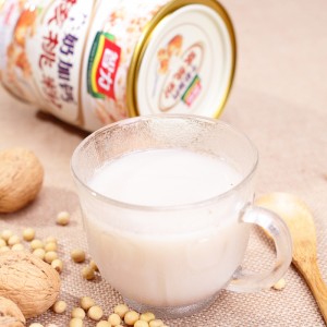 우유에 칼슘 호두가루 404g*2캔 중장년층 학생 아침식사 영양충음료 깡통 
