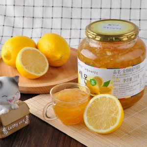 южный мед лимонный чай 1 кг с фруктовым мясом