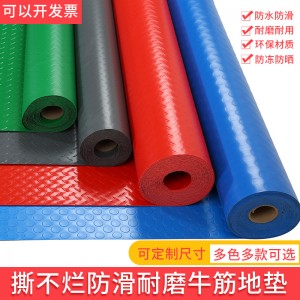 Plastic anti-skid floor mat PVC floor mat fire-retardant mat thickened floor mat