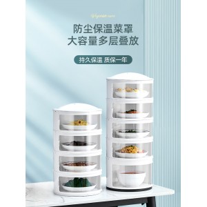 Heat insulation cover, vegetable cover, multi-layer dust and dust repellent mosquito cover, table, dish and table cover