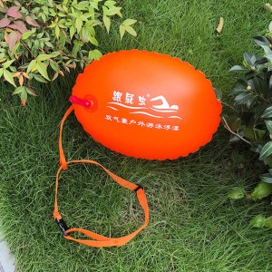 Swimming floatation thickened double air bag outdoor lifesaving equipment of wave posture follower Buoy buoy for water sports