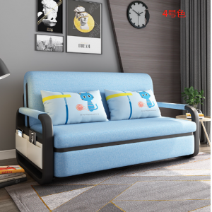 多功能沙發床推拉科技布伸縮沙發單雙人布藝折疊床