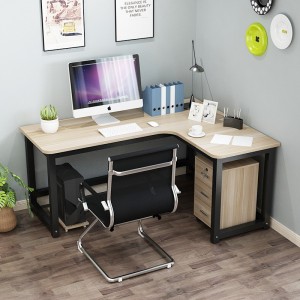 Простой угловой компьютерный стол Настенный угловой стол L-образный домашний рабочий стол для учебы
