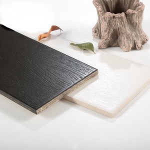 黑色木纹条瓷木地板砖 客厅地砖 150x800纯白仿木地板瓷砖 北欧卧室