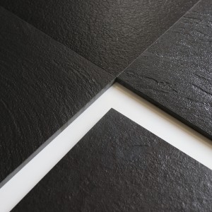 黑色板巖瓷甎600 凹凸通躰牆地甎 衛生間廚房陽台倣古甎客厛地板甎