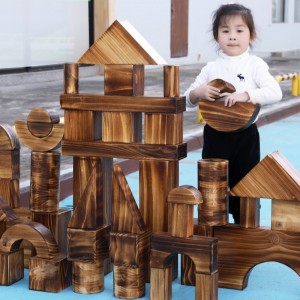 48 large hollow building blocks